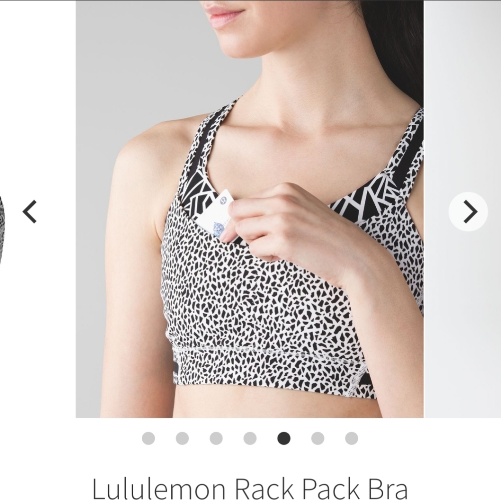 Lululemon rack pack sports bra